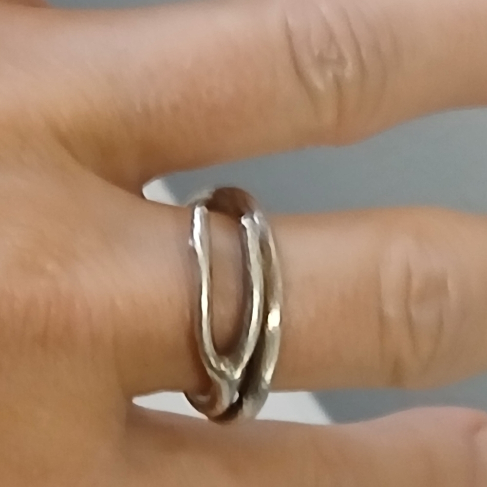Silver Wrap Ring - Picture 3 of 6